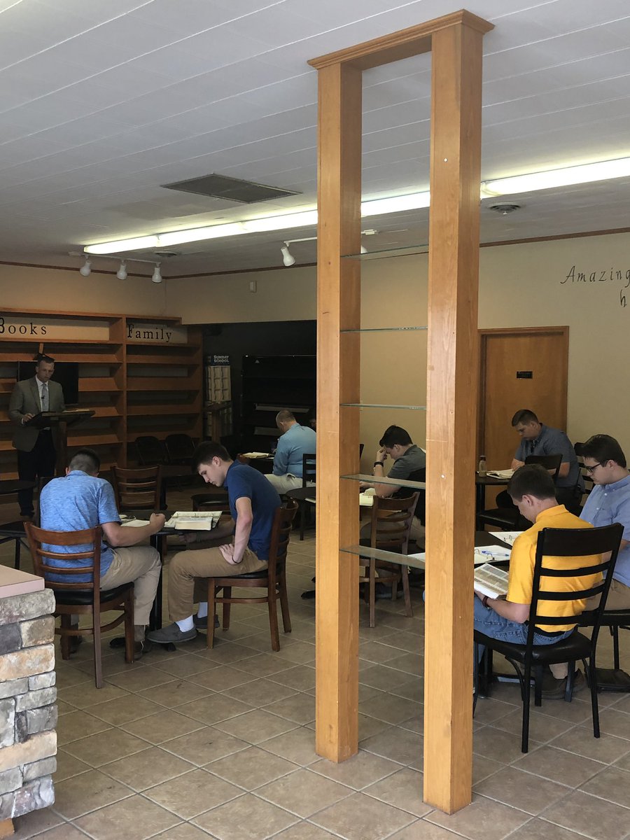 TonyShirley1611's tweet photo. Excited about preacher boys being taught by some of the experienced men God has placed in our church! #armorbearers https://t.co/FPnZVq54z9