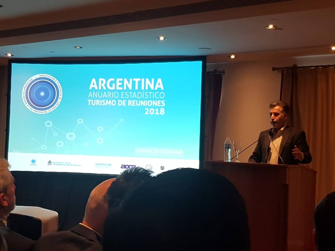 PabloSismanian's tweet photo. Con la presencia de Gustavo Santosy representantes de SECTUR, INPROTUR, AOCA, UBA, y los Organismos Oficiales de Turismo y Buros de Argentina, presentamos los resultados del Turismo de Reuniones en Argentina con un fuerte crecimiento del 17 % en la cantidad de eventos realizados https://t.co/iXtGIQSEPD