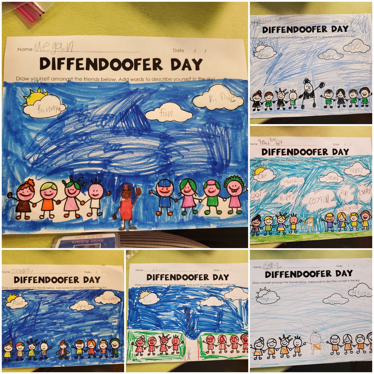 FirstInRoom219's tweet photo. Today we took some time to reflect on ourselves as 1st graders. We created a variety of new self-potraits and thought about what makes us unique as individuals. #TheMightyThunderstorm #StormingInto2ndGrade #flashBOOM https://t.co/xGbP1M9YBY