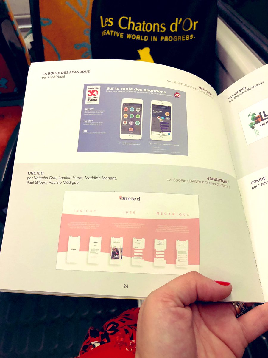 Nad_Alves's tweet photo. Quand tu rentres des @Chatonsdor et que tu 👀
👉🏼Meunier Van Yen @ecvfrance & @ECV_Digital qui a gagné un 🐱
#Mentions2019 #ChatonsDor :
👉🏼Alexandra Puchtany @ecvfrance #Nantes 🐟♻️
👉🏼Natacha Drai & Laetitia Huret @espublicite et Mathilde Manant & Pauline Médicis #AlumniESP 📲 https://t.co/Sk1PACp2iN
