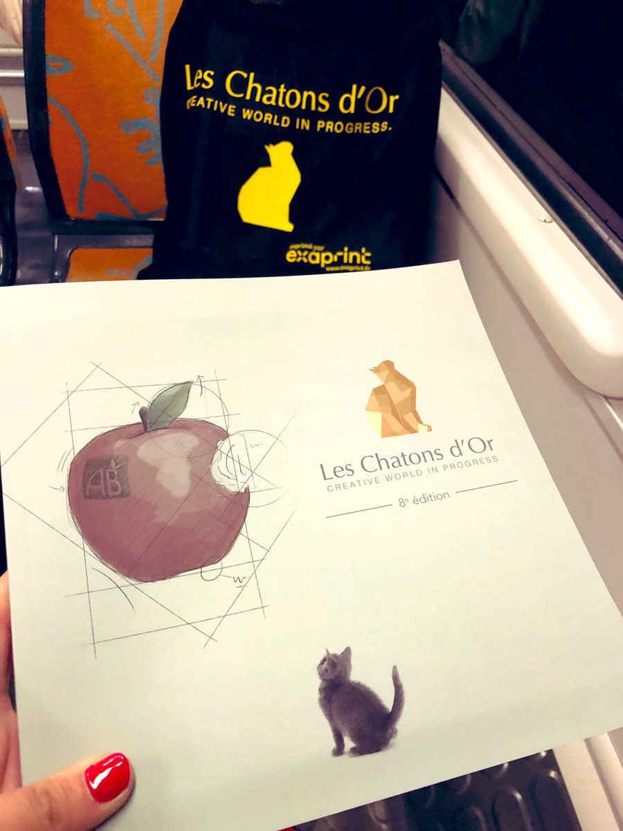 Nad_Alves's tweet photo. Quand tu rentres des @Chatonsdor et que tu 👀
👉🏼Meunier Van Yen @ecvfrance & @ECV_Digital qui a gagné un 🐱
#Mentions2019 #ChatonsDor :
👉🏼Alexandra Puchtany @ecvfrance #Nantes 🐟♻️
👉🏼Natacha Drai & Laetitia Huret @espublicite et Mathilde Manant & Pauline Médicis #AlumniESP 📲 https://t.co/Sk1PACp2iN