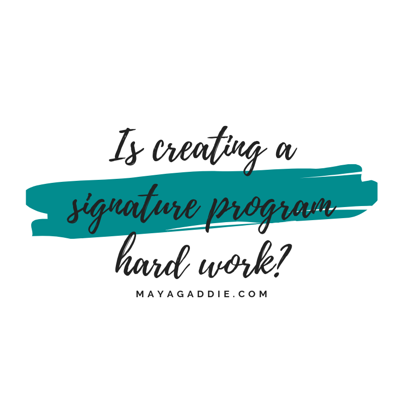 mayagaddie's tweet photo. This signature program work is not for everybody, nor is it meant to be.

The "hard work" is acknowledging that it’s not transactional, it's mental. 

#onlinebusiness #blackwomeninbusiness #signatureprogramswork #savvybusinessowner #creativeentrepreneur #womeninbusiness https://t.co/6csRG7YXNA