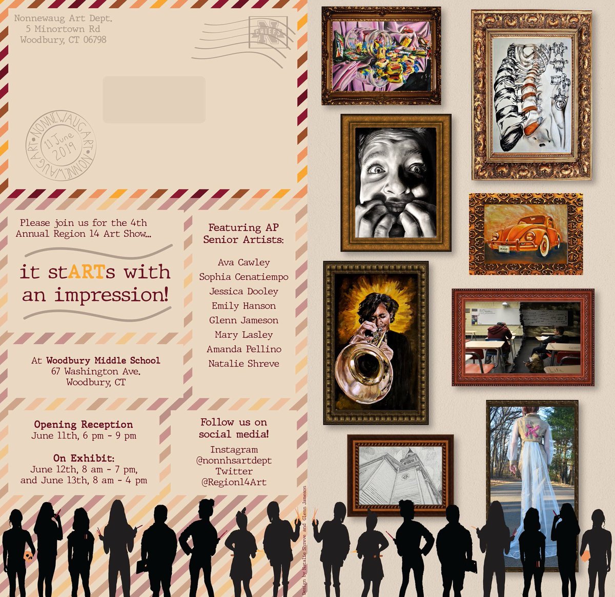 Region14Art's tweet photo. Art show is coming!! #ctreg14 https://t.co/ePUvx8L3AC