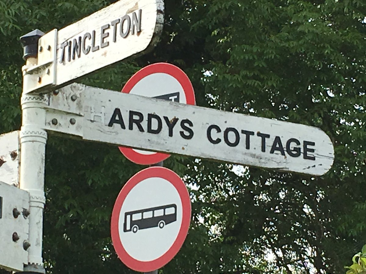 So they asked me to run a session on ‘How To Speak Dorset’ at the first <a href="/SturminsterF/">Sturminster Newton Literary Festival</a> and it seems even our most famous son drops his H - ‘ow ‘andy I noticed this today! #Dorset #ThomasHardy <a href="/NTMaxGate/">ThomasHardy</a> <a href="/BarnesSociety/">WilliamBarnesSociety</a>