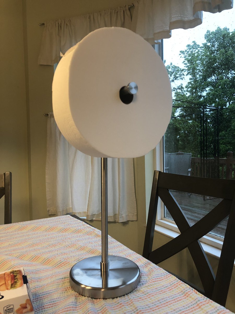 Beastiarii1x's tweet photo. Came home to this on the dining room table, the wife ordered😂 @Charmin #foreverroll https://t.co/IBqpqqrgD5