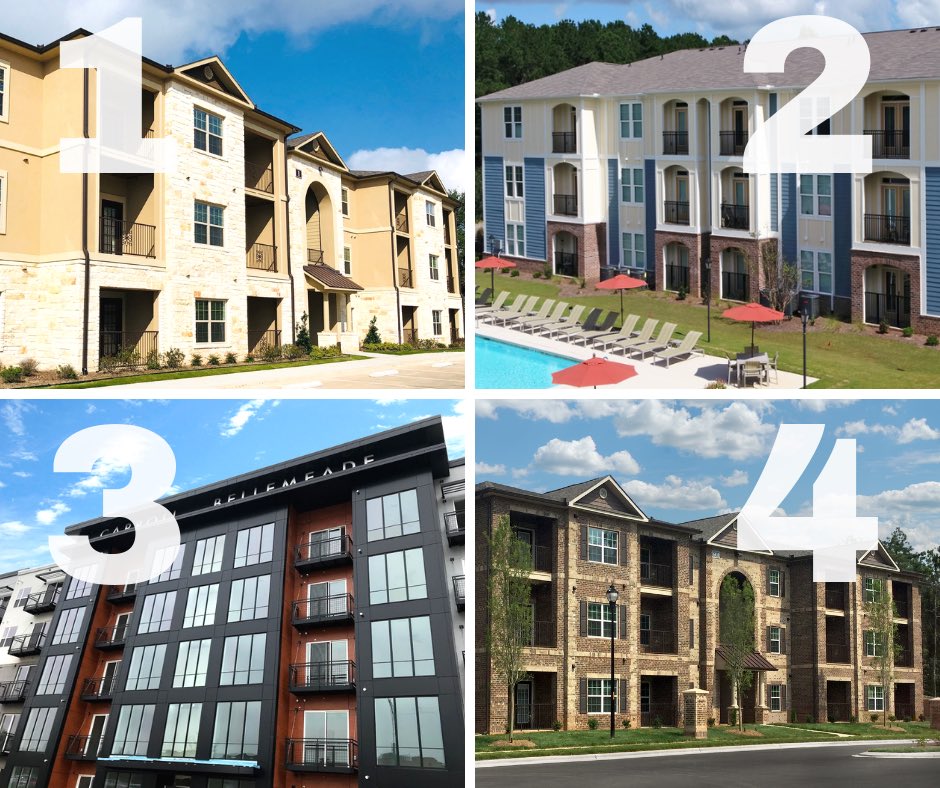 Which of these apartment building exteriors do you like best❓1️⃣2️⃣3️⃣4️⃣
#whichonewednesday #apartments #buildingexteriors #recmlife #apartmentsforrent