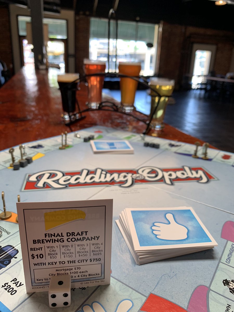 We have been featured in #reddingopoly ! Very cool!