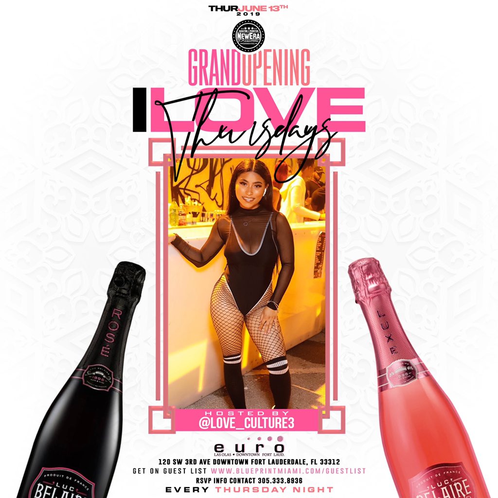 CheeseDaShoota's tweet photo. June 13th The Official Grand Opening For #iLoveThursday @ Club Euro! Ladies In Free & Drink Free All Night, Each & Every Thursday! @clubeuro 🤗🔥 https://t.co/zk15y7ic6P