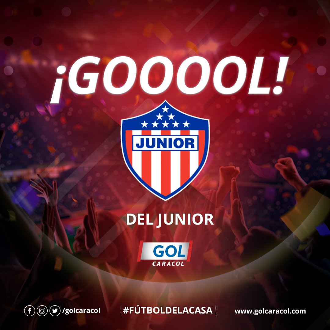 GolCaracol's tweet photo. EN VIVO: ¡GOOOL de Junior! Sebastián Hernández pone el tercero para la visita contra Nacional: https://t.co/kMS2IQoNRQ

#FútbolDeLaCasa https://t.co/ohJ8M6p6GI