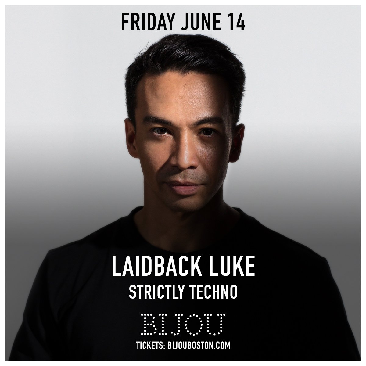 The return of <a href="/LaidbackLuke/">Laidback Luke</a>'s #StrictlyTechno is one of our favorite annual parties here at @bijouBoston. Don't miss this one! 

Tix: bit.ly/bf2019lbl