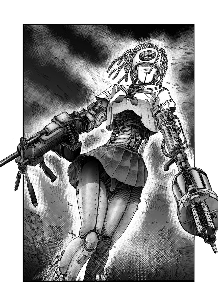 悪のロボット女子高生 