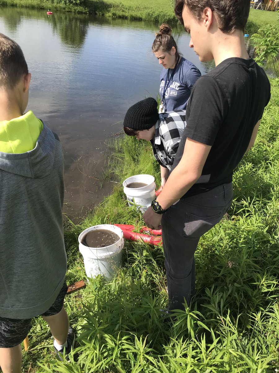 Miss_French_'s tweet image. Pulling out the leaf litter bags in preparation for tomorrow’s activity with @mazettlemoyer #whoseready #glcs #glcshs #macroinvertebrates #biologyb
