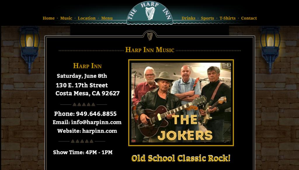 Old School Classic Rock Live! Featuring “The Jokers” Saturday, June 8th @ Harp Inn – Shoreline Gateway shorelinegateway.com/music-and-ente… <a href="/joebensoua/">joe bensoua</a> #harpinn #classicrock