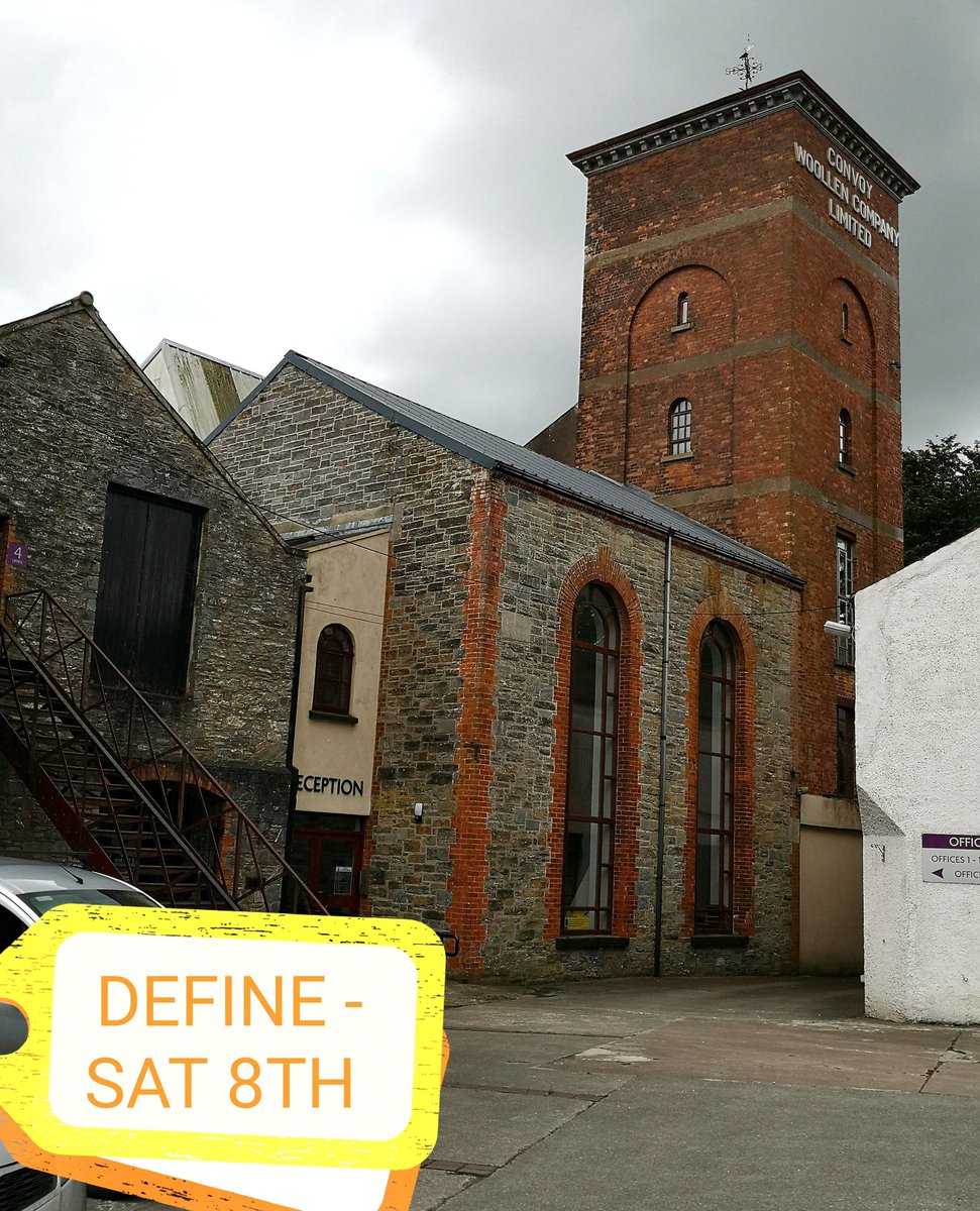 ATU_Fashion's tweet photo. Perfect location for DEFINE #definedonegal #graduatefashionweek #donegalfashiondesign #convoywoollenmills
@LYIT @LYITDesign @LYITDonegal @CreativeCoastDL @definedonegal https://t.co/cWLMX0hAm5