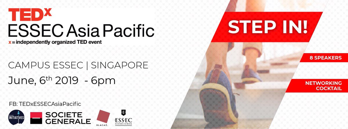 Good morning everyone, I hope you are ready for tonight, it will be a great event! #TEDx #StepIn <a href="/TEDXESSECAPAC/">TEDxESSECAsiaPacific</a> <a href="/TEDx/">TEDx</a>
