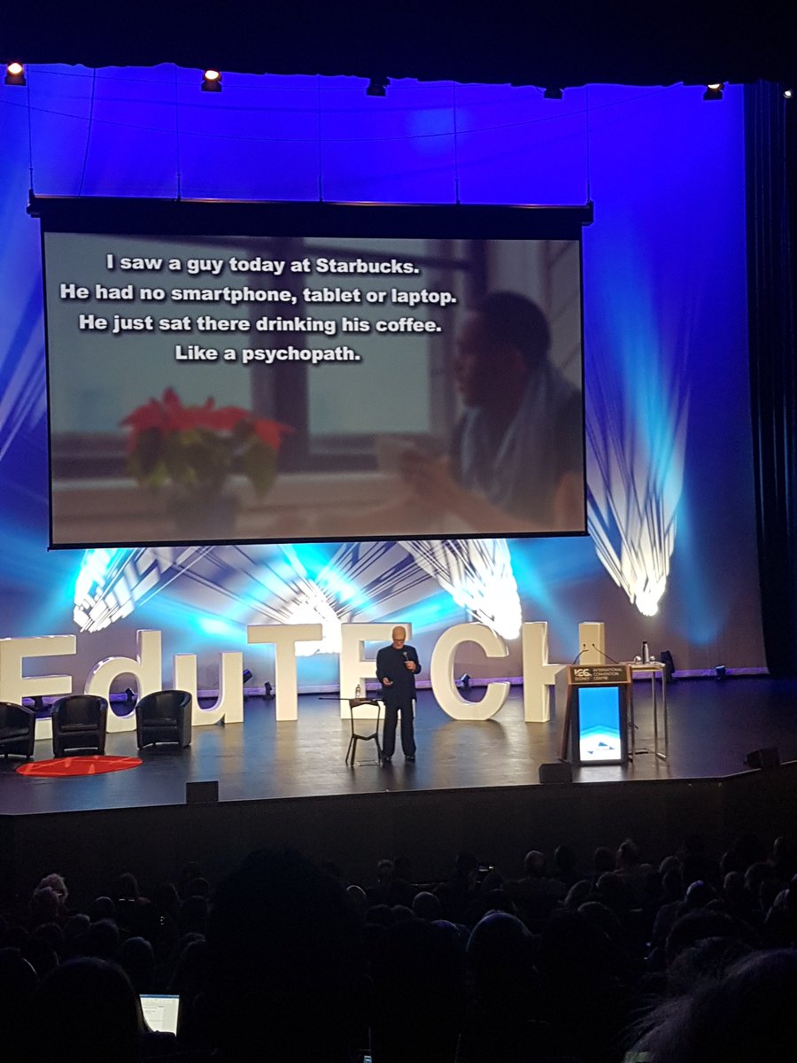 TimBottingOSC's tweet photo. #EduTECHAU I had to share this with my son on Instagram! Before I tell him to put his phone down, I need to do it myself. 😉 https://t.co/Xzm9ume6Pj