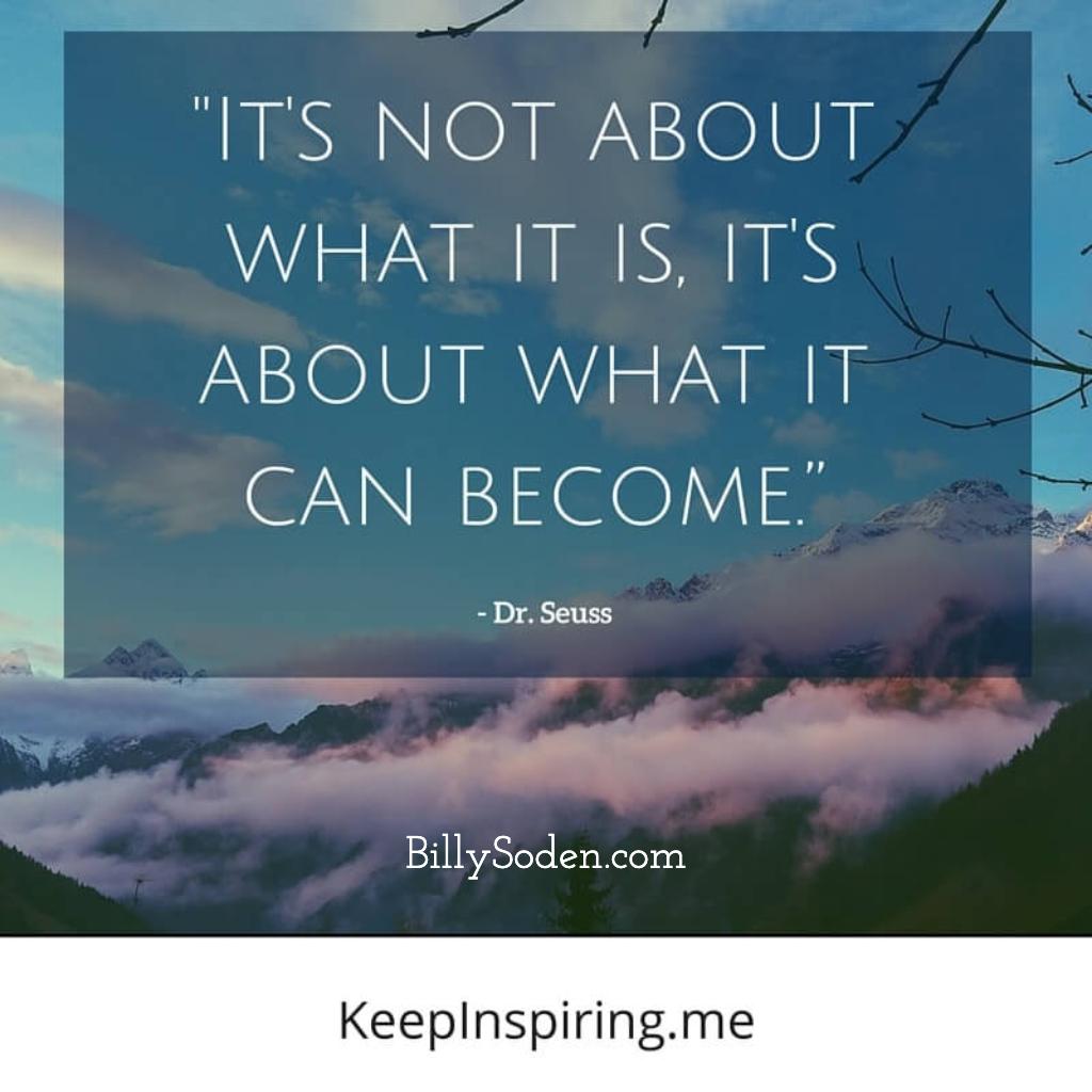 HopeDealer2's tweet photo. It's all about what it can become. #LiveTheJourney https://t.co/ehFiAKhZcW