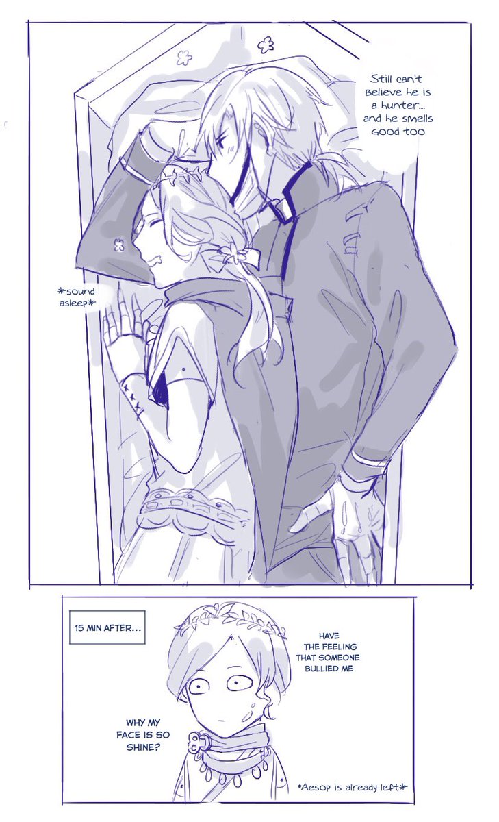 #IdentityV #AesopCarl #Joseph 
Cause this ship is my fav now... 