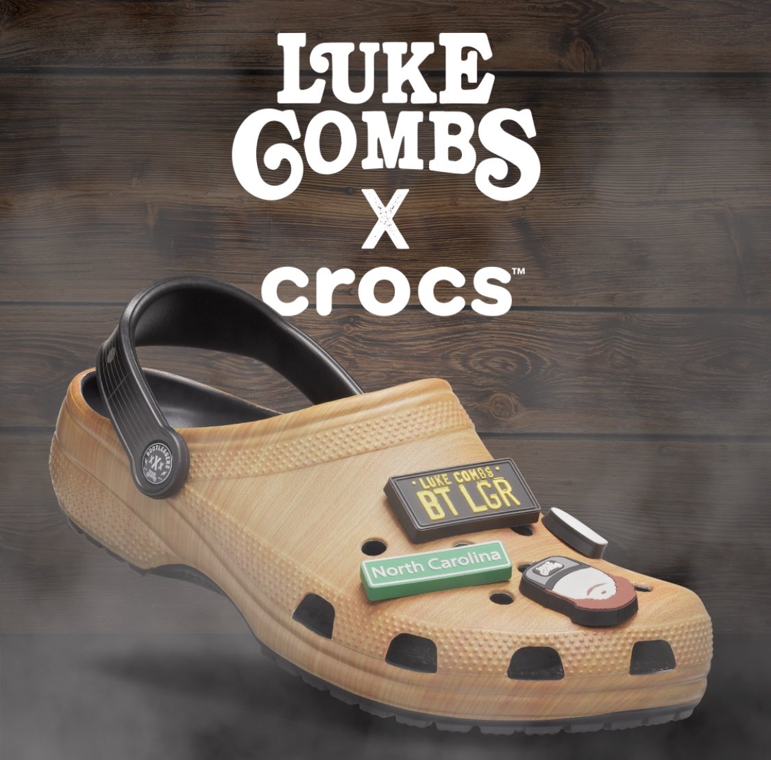 luke combs new crocs
