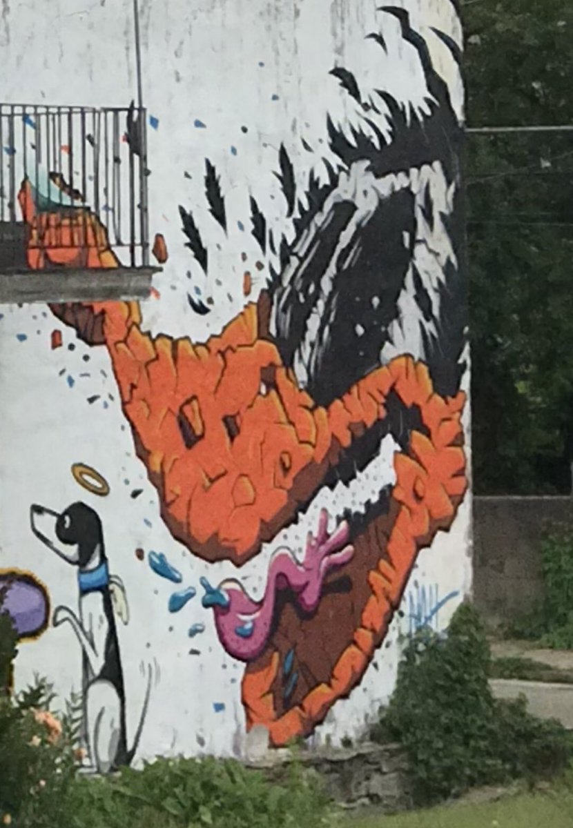 WeGotPGH's tweet photo. Street Art #Pittsburgh #StreetArt #GotPGH ? #LovePGH https://t.co/iaIMAGK0Pg