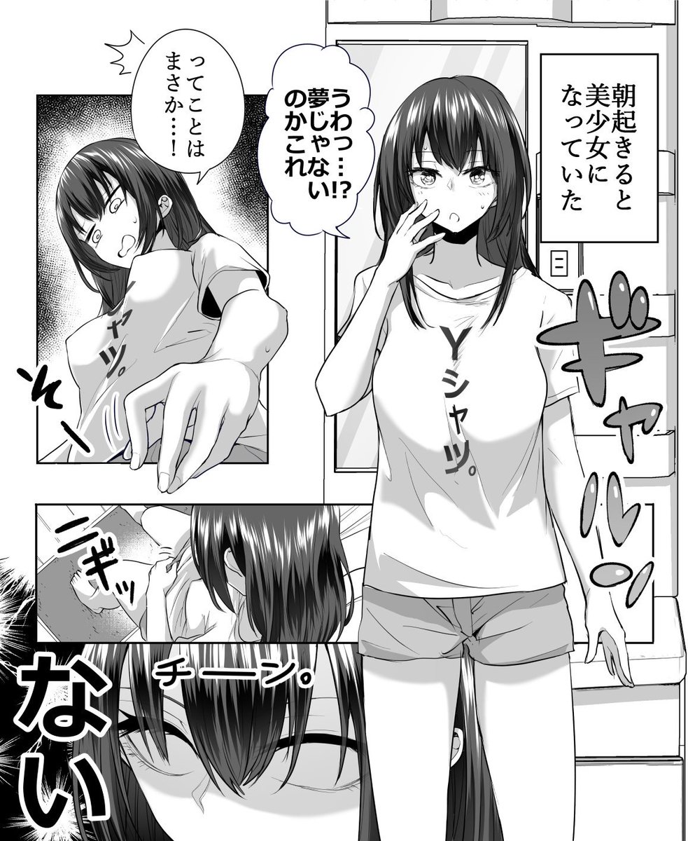 朝起きたら美少女になっていた男の話 