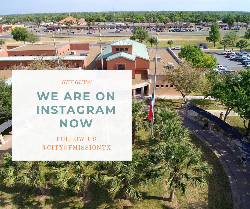 City of Mission TX on Twitter: Did we mention that we are on