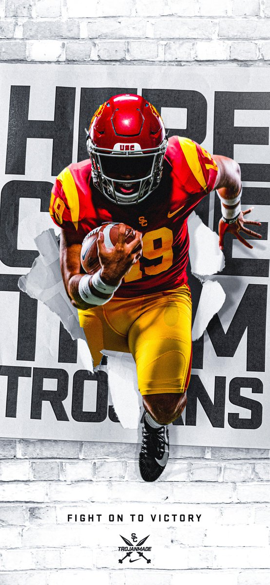 Here come them Trojans!!

#WallpaperWednesday | #RuntheSCene ✌️