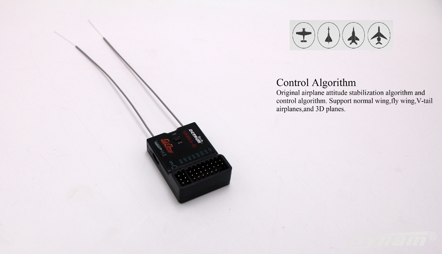 RcDynam's tweet image. The new comer-DETRUM SR86A-G Autopilot Receiver （GPS,Back Home ,Return Data）
-Support normal wing, fly wing, V-tail airplanes, and 3D planes.
-Five flight modes
-Use with Detrum 8CH/9CH transmitter, supporting one-button return and signal loss return.