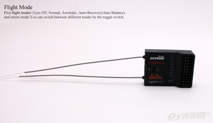 RcDynam's tweet image. The new comer-DETRUM SR86A-G Autopilot Receiver （GPS,Back Home ,Return Data）
-Support normal wing, fly wing, V-tail airplanes, and 3D planes.
-Five flight modes
-Use with Detrum 8CH/9CH transmitter, supporting one-button return and signal loss return.