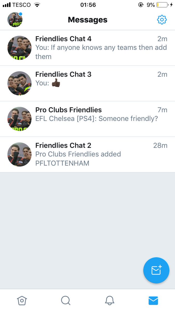 Pro Clubs Friendlies tweet media