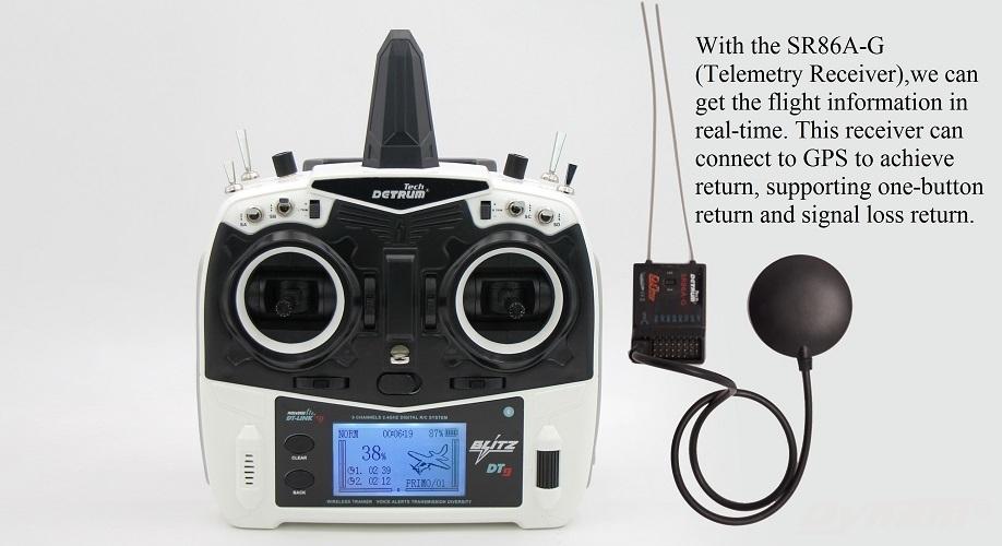 RcDynam's tweet image. Detrum Smart Blitz DT9 with Sr86A-G Autopilot Receiver
Product linked:
dynam-rc.cn/en-us/Product/…