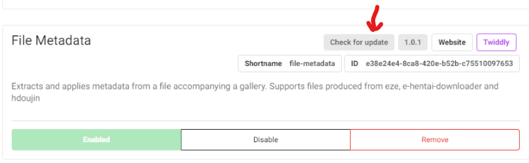 twiddly_'s tweet photo. I just updated the File Metadata plugin to now work properly. If you update it through HPX there's a chance it'll say "Failed to initialise plugin" after updating. Just restart the server to fix this. https://t.co/9zB7bH07vM