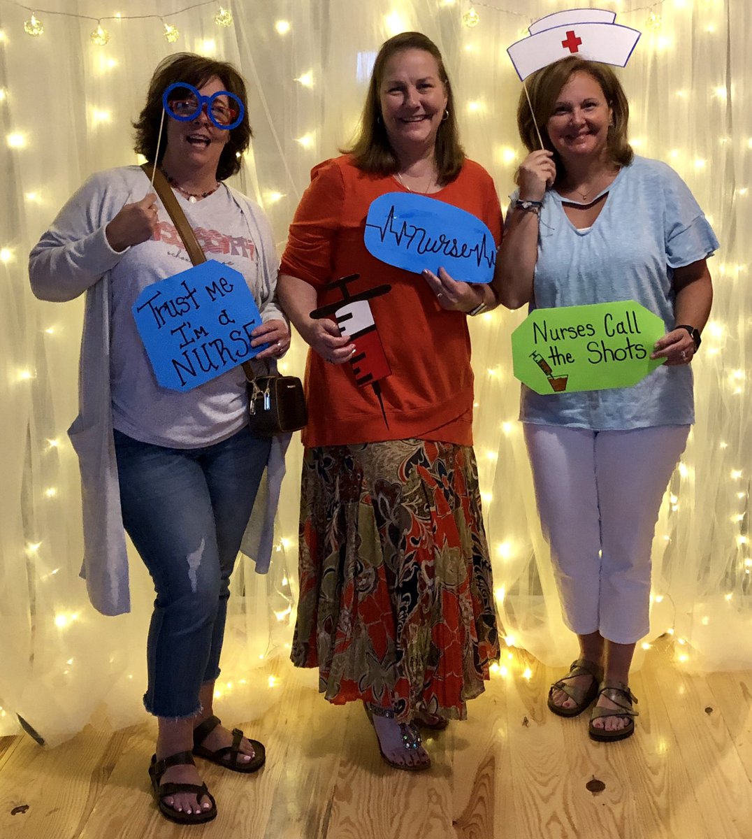 SheriShelby1's tweet photo. Just a little fun with school nurses!#MSNA19 #SchoolNurses https://t.co/rQmEfmffq6