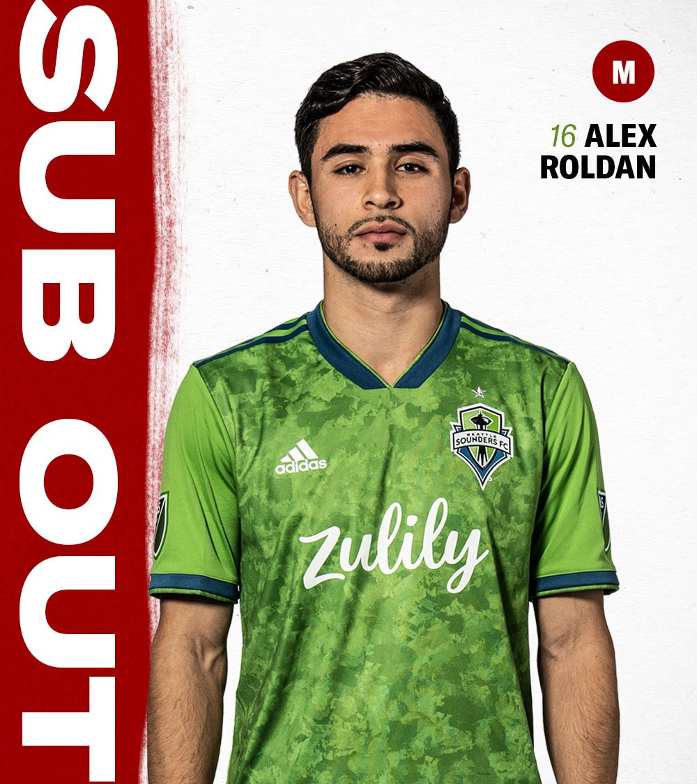 82' Second Sounders substitution: <a href="/Daniel_Leyva10/">Daniel Leyva</a> makes his <a href="/MLS/">Major League Soccer</a> debut! 👏

SEA 1 | MTL 2

#MTLvSEA