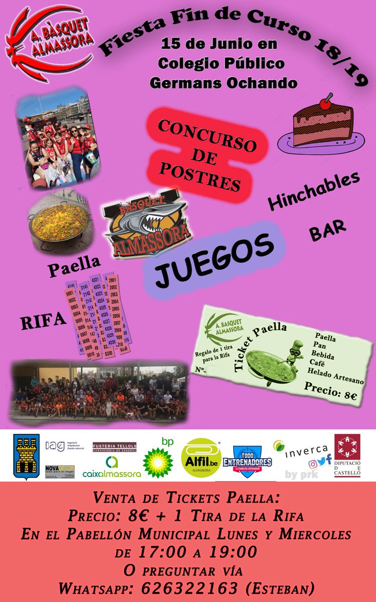 Llega la fiesta. Consigue tu ticket ya. 🏀🏀🏀