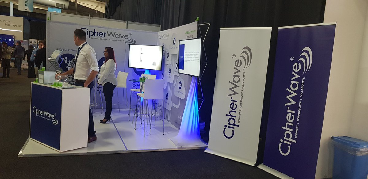 CipherWave's tweet image. It has begun! We&apos;re at the @Mybroadband Cloud Conference today. From BaaS to DRaaS and everything in between, we&apos;ve got you covered. #CipherCloud #HostLocal #CloudConference2019