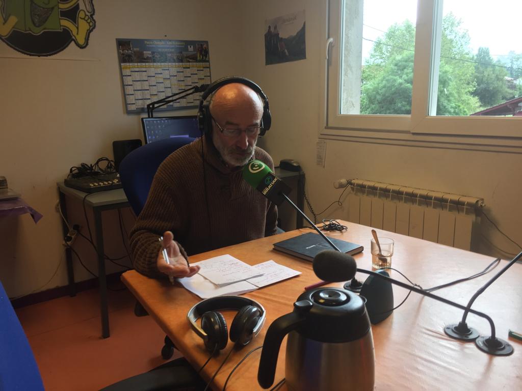 Mixel Berhokoirigoin bakegilea gurekin goiz honetan. Ipar EHko delegazioak Frantziako justizia ministerioarekin dituen solasetaz