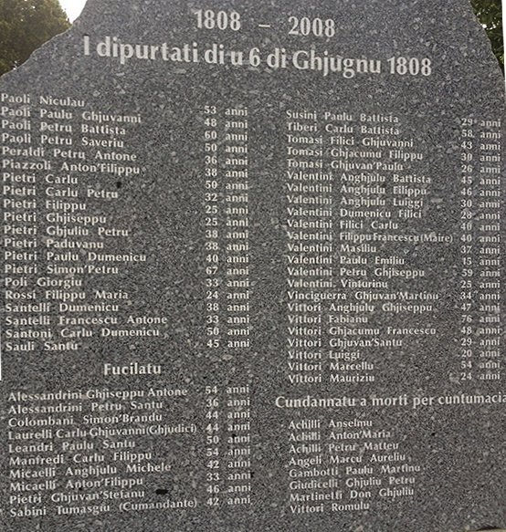 LiviadiaSarra's tweet photo. 1808 U 6 di ghjugnu
L'#Isulacciu #Fiumorbu
#Ricordu https://t.co/fdZN6udVyv