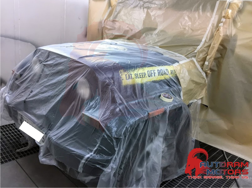 motorsautoram's tweet photo. AutoRam Motors Offering you the best exterior &amp; interior customization options for your automobile.

👉 #Mahindra #Thar #Off_Road Hard Top Done by our team. 👈

#autorammotors #mahindrathar #tharhardtop #tharmodification #tharcustomization #offroadthar https://t.co/TPl8npFuYX