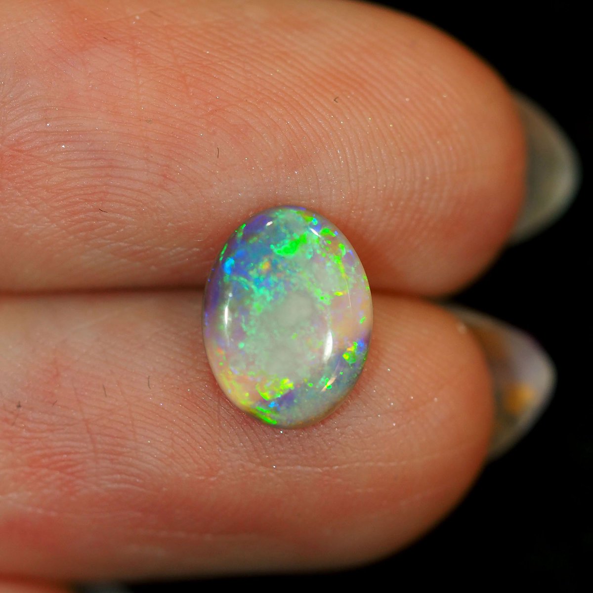 opalgalaxies's tweet photo. 1.05cts Olive Flash Dark Opal Stone MM38
Beautiful Olive colour ๏ฌash dark / Semi black opal stone
Weight : 1.05 cts
Dimension : 9x7x2 mm
Body Tone : 6N
Brightness : B2
Source : Lightning Ridge, NSW, Australia
#darkopal #blackopal #opal
https://t.co/xa6Ecm6FIW https://t.co/At1cFGWv82