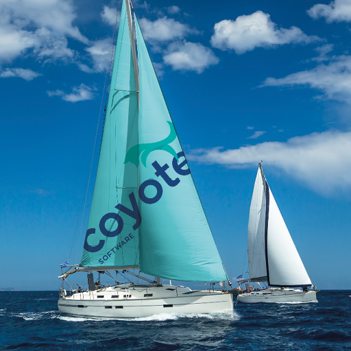 For anyone heading out for #PropSail today, keep an eye out for the <a href="/coyote_software/">Coyote Software</a> boat. Captain Murphy (aka <a href="/scmurphy/">Stephen Murphy</a>) assures us it'll be the one leading the pack. Dream big Cap'n.
All aboard &amp; best of luck everyone <a href="/propsail_team/">PropSail</a> ⛵