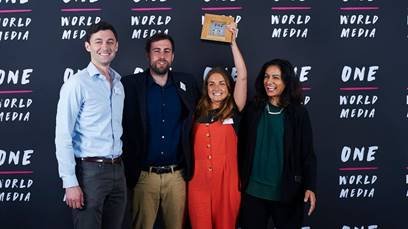 MovingDocs's tweet image. The #OWMAwards2019🏆 are just around the corner! Join the world's finest #journalists + #filmmakers at @BAFTA for an evening celebrating the year's best media coverage of developing countries. Discounted rates for students &amp;amp; freelancers. June 17. Book now! bit.ly/2Ilml7k