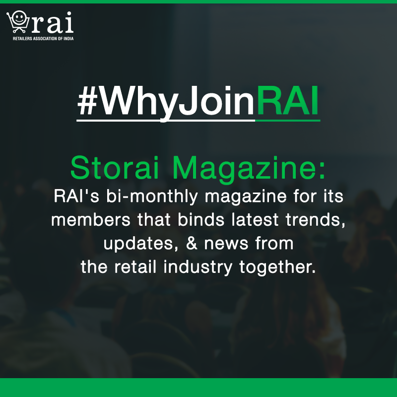 rai_india's tweet photo. Become a member of RAI and keep yourself updated about the latest goings-on of the retail industry in India through STOrai and many other RAI platforms.
Apply now: https://t.co/sYQTcWY09F
#WhyJoinRAI #Retailers #RAI #Storai https://t.co/HPzgzOgmdT