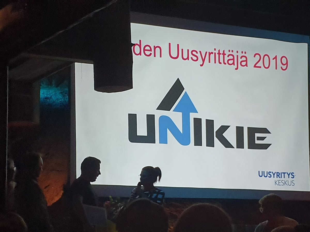 LehtimakiMarko's tweet image. Onnittelut! #unikie on vuoden 2019 uusyrittäjä! #ensimetri #tampere #uusyrityskeskus