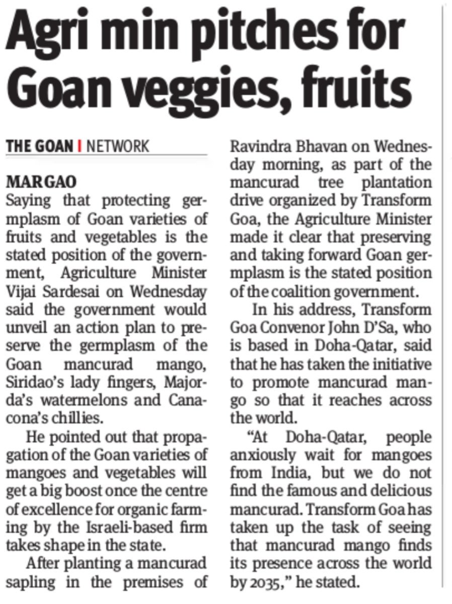 durgadasskamat's tweet photo. @Goaforwardparty President & DyCm @VijaiSardesai pitches for #,Goan Veggies & fruits. #MakeinGoa #FarmersForward #GoaForward https://t.co/5vhGojSLar