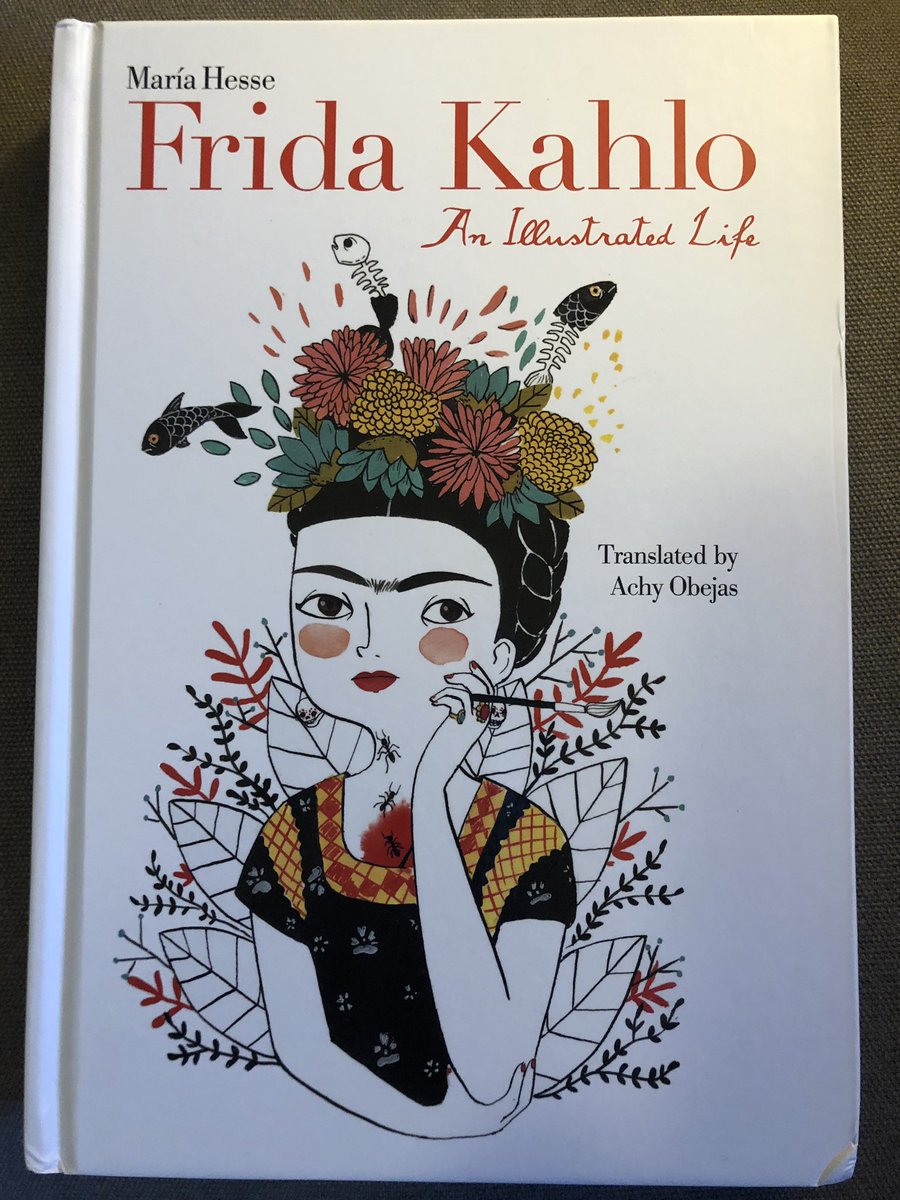 Andansonia's tweet photo. Love this beautiful book #FridaKahlo #goodbook #readforfun https://t.co/Alq44QG9LU