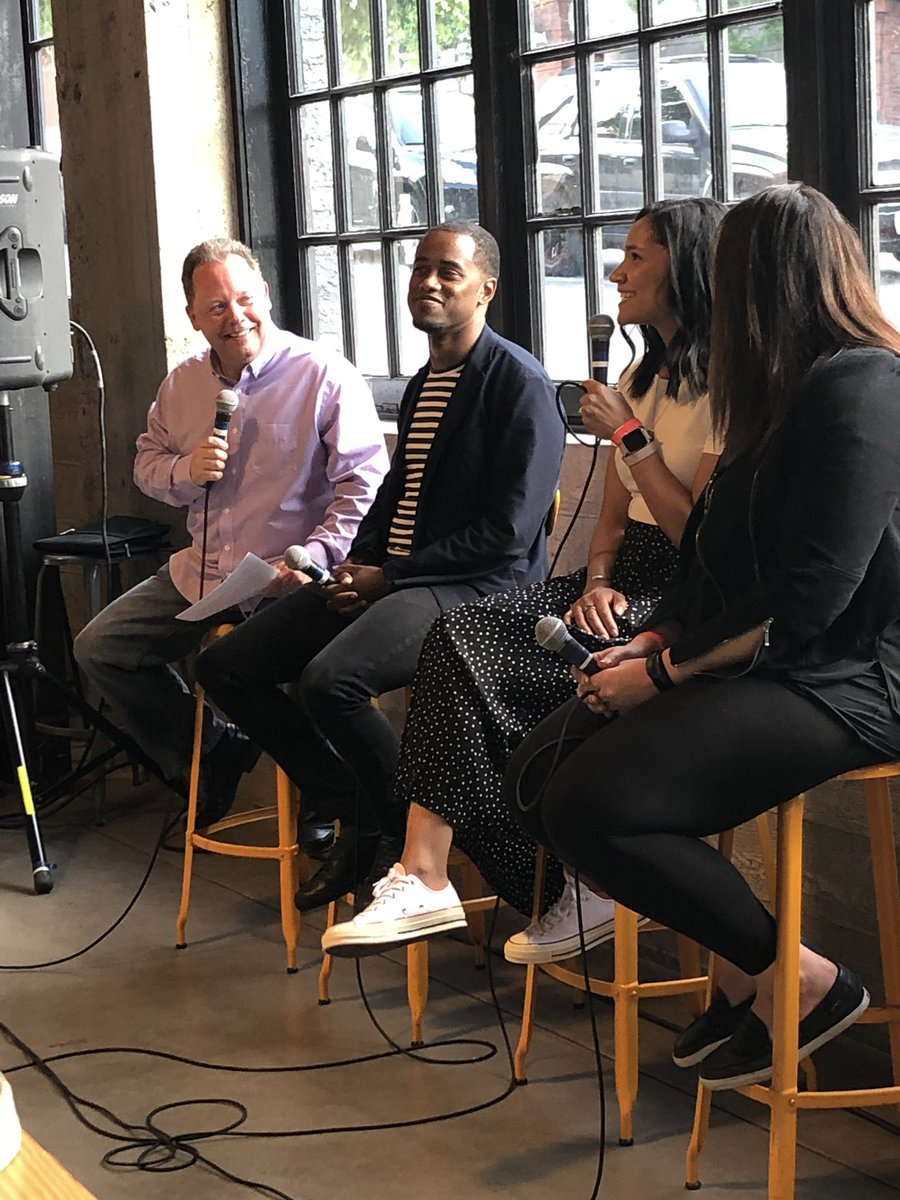Jacquecoe's tweet image. Fantastic panel at #PRSAPugetSound #BeersandCareers with Dan Lee of #PRTalent at Optimism Brewery