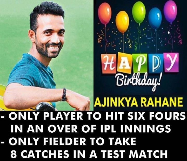 Happy Birthday, Ajinkya Rahane 