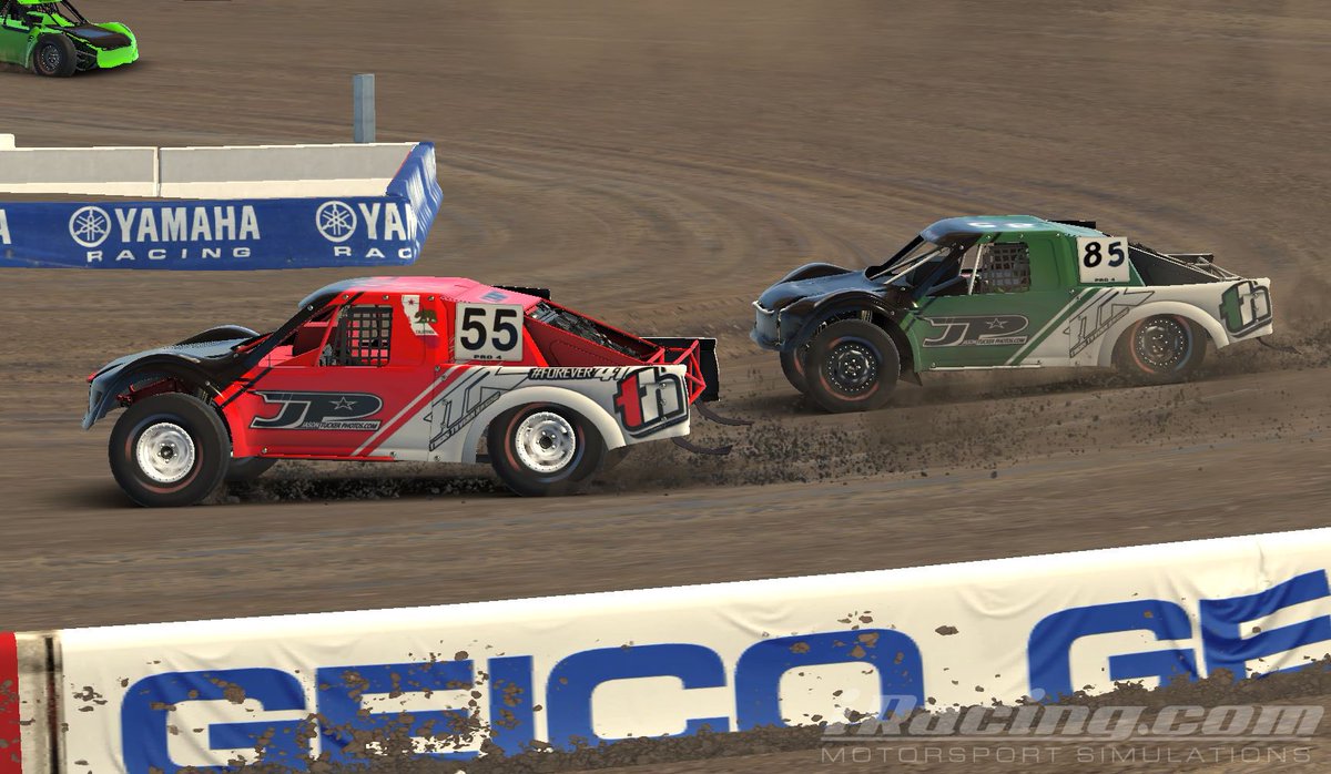 RacinJason38's tweet image. My brother @SeanySikkStikks and I had a good battle in the new #Pro4 on @iRacing 👌