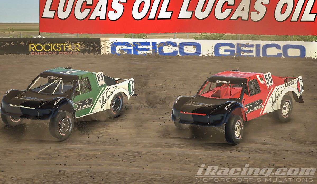 RacinJason38's tweet image. My brother @SeanySikkStikks and I had a good battle in the new #Pro4 on @iRacing 👌